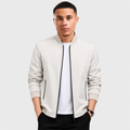 Men's Baseball Jacket - Long Sleeve Casual Style