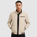 Men's Cotton Jacket - Washed Casual Spring Fall Coat