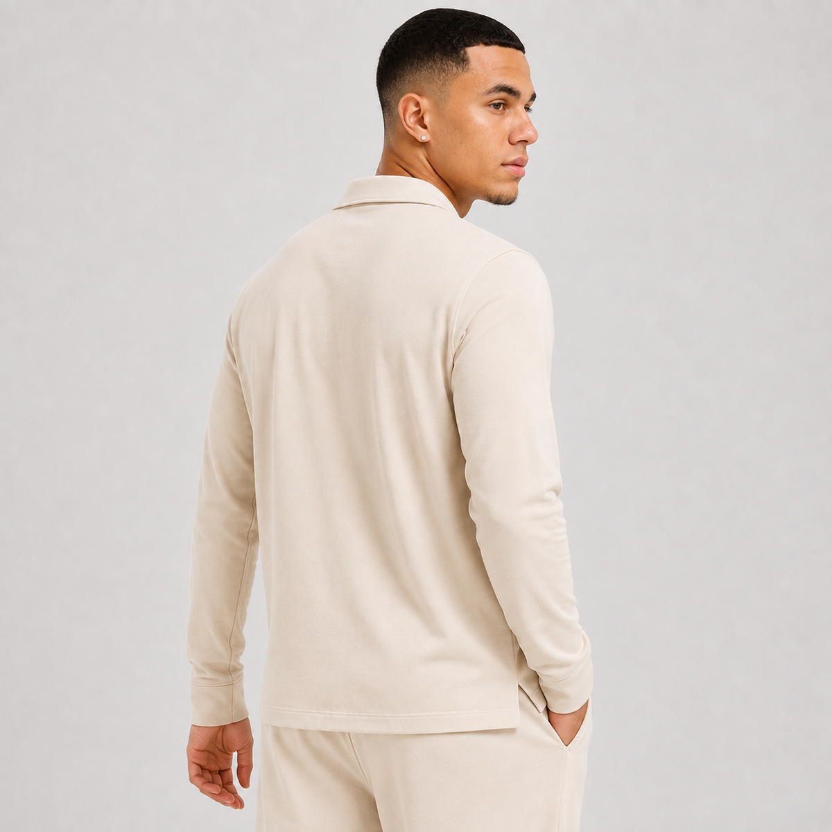 Men's Cotton Slim Fit Shirt – Top Only