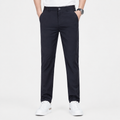 Men's Straight Leg Pants - Stretch Polyester Lightweight