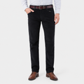 Men's Corduroy Pants - 98% Cotton Straight Leg Trousers
