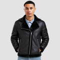Men's Suede Jacket - Retro Winter Casual Coat