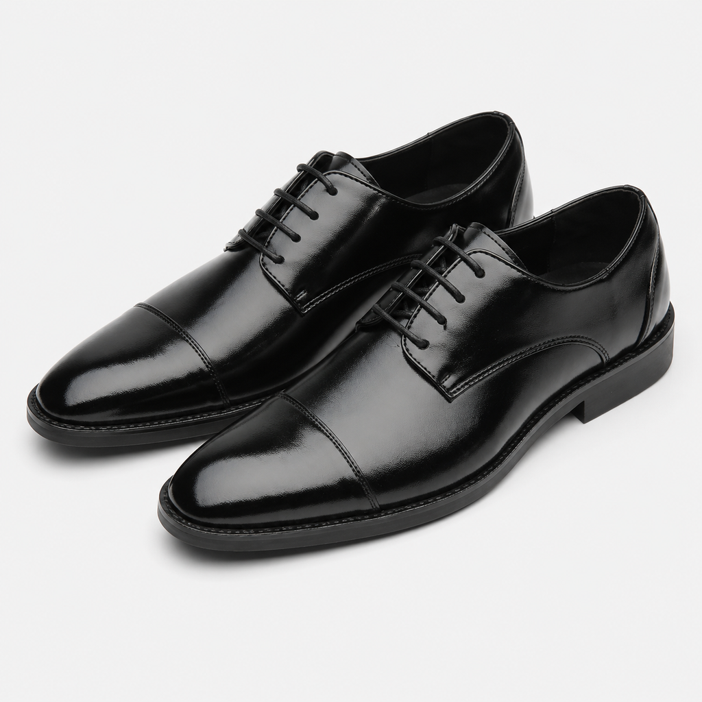 Men's Dress Shoes - Pointed Toe Business Formal Shoes