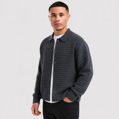 Men's Cardigan Sweater - Casual Everyday Layering Style