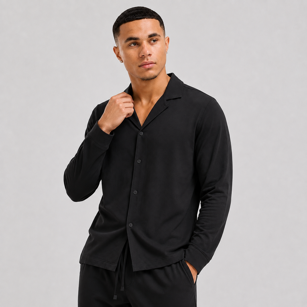 Men's Cotton Slim Fit Shirt – Top Only