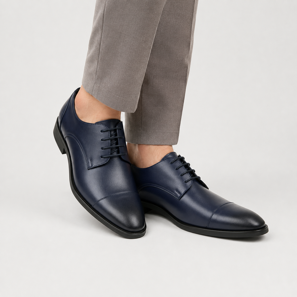 Men's Dress Shoes - Pointed Toe Business Formal Shoes