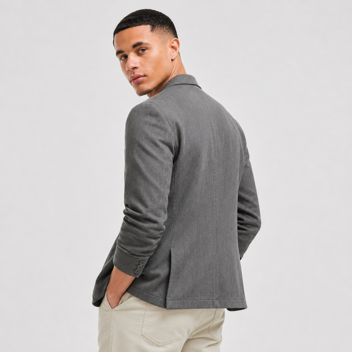 Men's Linen Blazer - Lightweight Relaxed Fit Casual Jacket