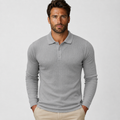 Men's Striped Long Sleeve Shirt - Casual Everyday Top