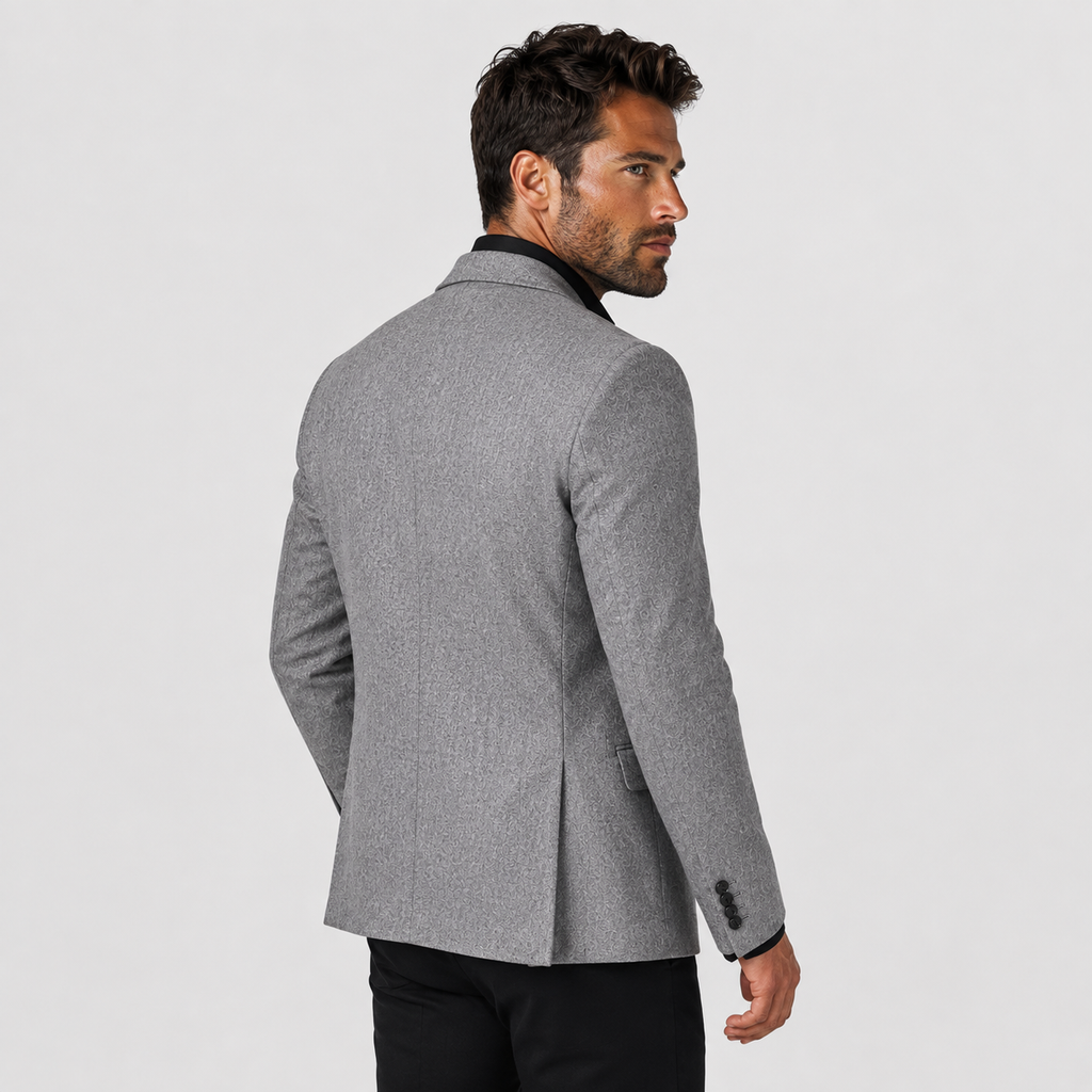 Men's Casual Blazer - Slim Fit Single-Breasted Jacket