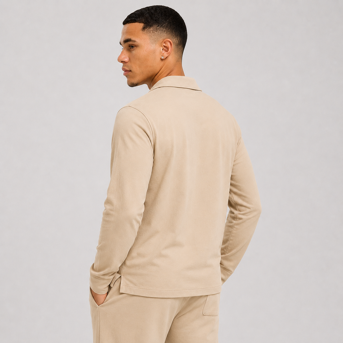 Men's Cotton Slim Fit Shirt – Top Only
