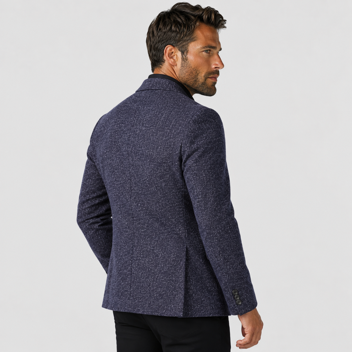 Men's Casual Blazer - Slim Fit Single-Breasted Jacket