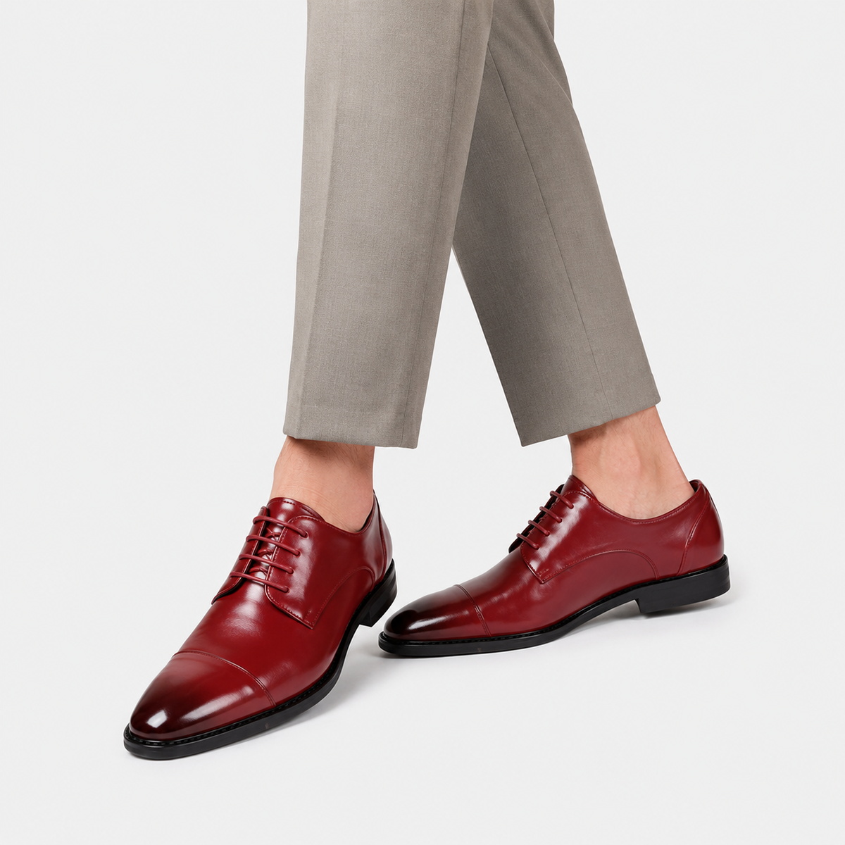 Men's Dress Shoes - Pointed Toe Business Formal Shoes