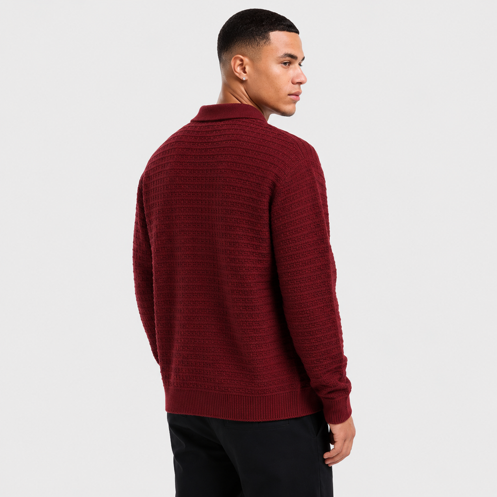 Men's Cardigan Sweater - Casual Everyday Layering Style