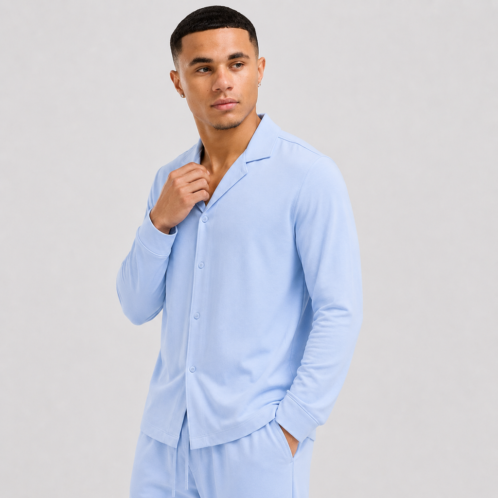 Men's Cotton Slim Fit Shirt – Top Only