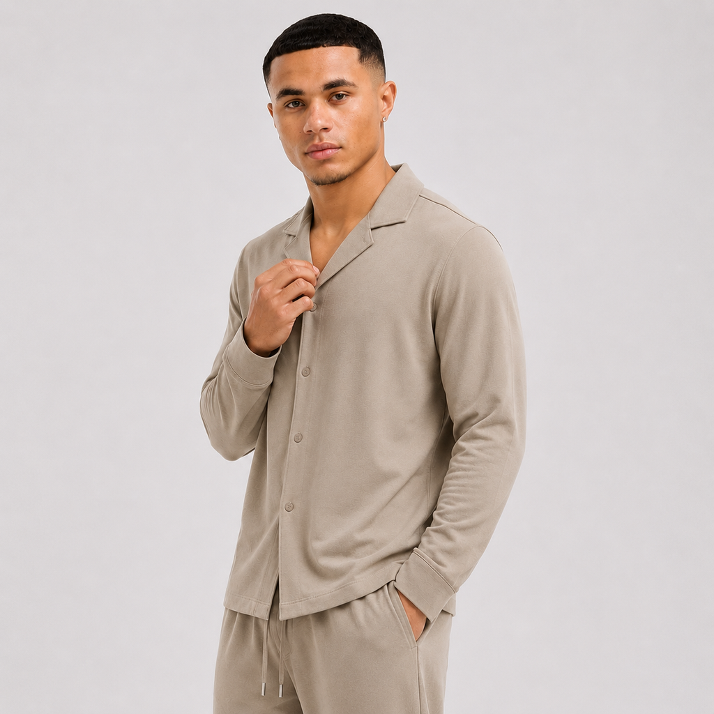 Men's Cotton Slim Fit Shirt – Top Only