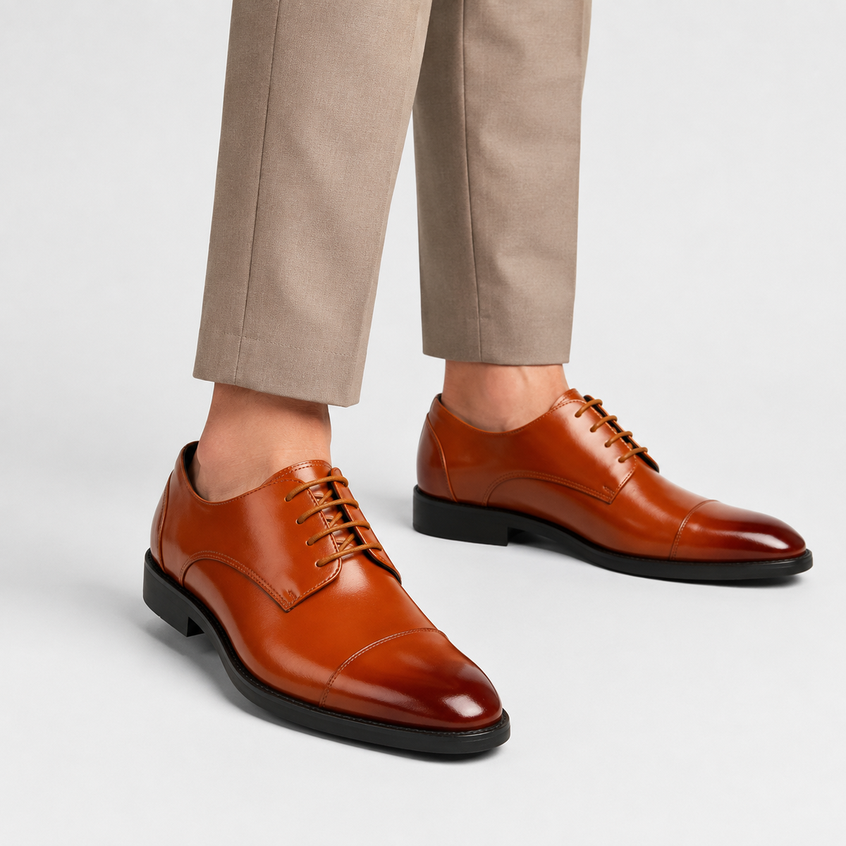 Men's Dress Shoes - Pointed Toe Business Formal Shoes